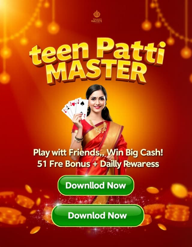 Teen Patti Master Login Banner